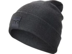 TYR Cuffed Knit Beanie - Dark Grey