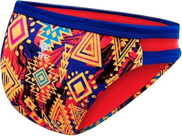 TYR Santa Ana Schwimmbikini Trinity Top + Cove Mini Bikini Bottom - 34 Blue/coral 5 TYR Santa Ana Schwimmbikini Trinity Top + Cove Mini Bikini Bottom - 34 Blue/coral – Bild 5