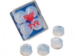 TYR Soft Earplugs Silikon Ohrenschutz Clear
