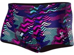 TYR Teramo All Over Trunk Badehose Purple/turquoise - 6