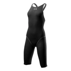 Wettkampfanzug Für Damen TYR Thresher Open Back Schwarz