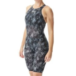 TYR Avictor Supernova Damen Badeanzug Schwarz/grau