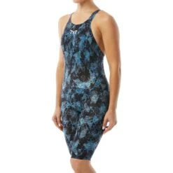 TYR Avictor Supernova Damen Badeanzug Blau/grau