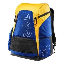 TYR Alliance 45L Schwimmrucksack Blaues Gold