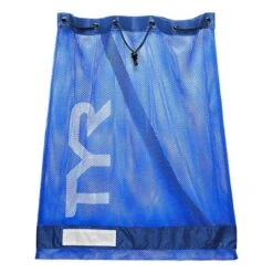 Schwimmsack TYR Mesh 75L Blau