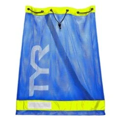 Schwimmsack TYR Mesh 75L Gelb Blau