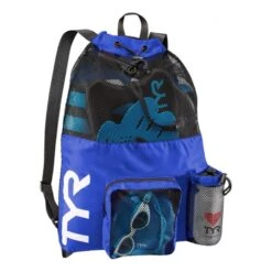 TYR Big Mesh Mummy 40L Rucksack Dunkelblau
