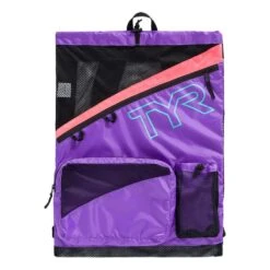 TYR Team Elite Mesh 40L Rucksack Lila/rosa