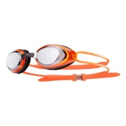 TYR Blackhawk Racing Schwimmbrille Rot Mit Polarisierten Grauen Gläsern