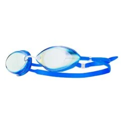 TYR Tracer Racing Blau Schwimmbrille Mit Verspiegelten Gläsern Frau