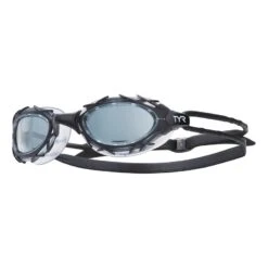 Schwimmbrille TYR Nest Pro Schwarz Mit Rauchgläsern
