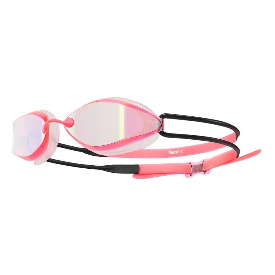 TYR Tracer X Racing Schwimmbrille Rosa Schwarz Mit Verspiegelten Rosa Gläsern 1 TYR Tracer X Racing Schwimmbrille Rosa Schwarz Mit Verspiegelten Rosa Gläsern