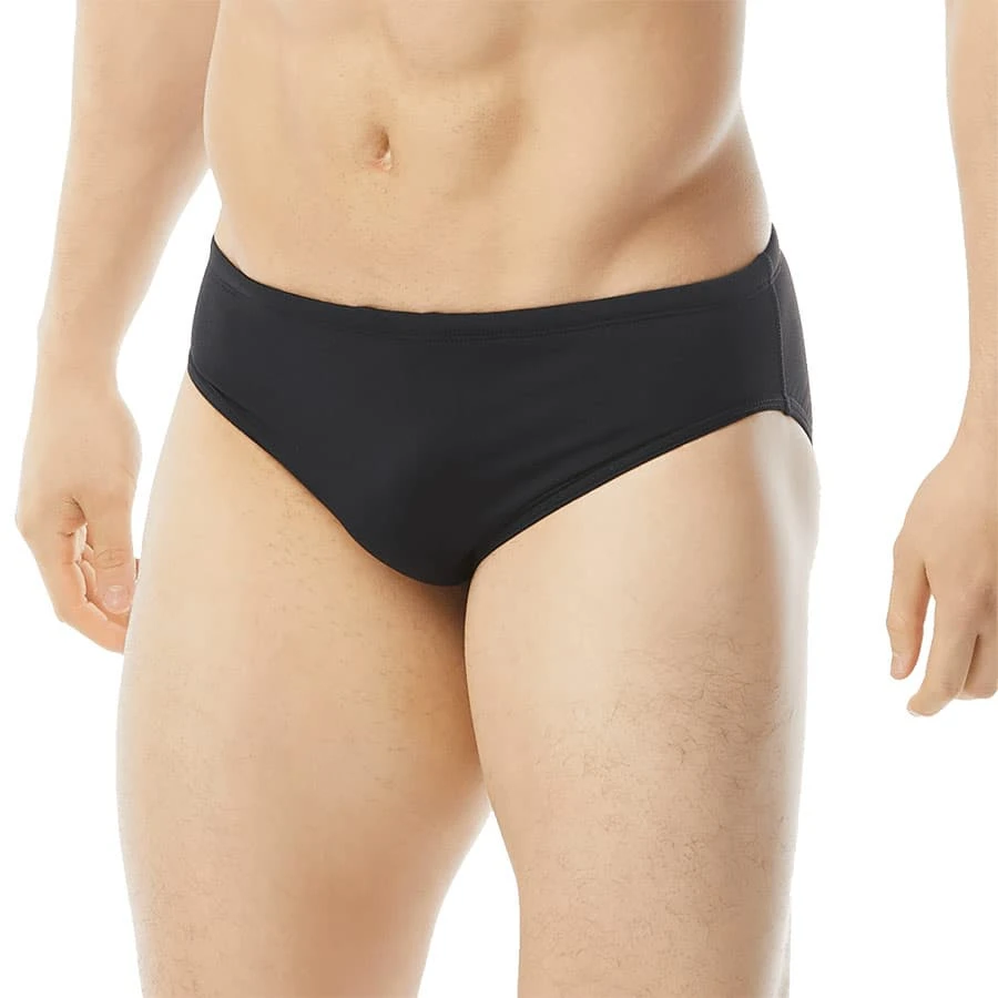 TYR Big Logo Racer Schwimmhose Schwarz/weiß 1 TYR Big Logo Racer Schwimmhose Schwarz/weiß