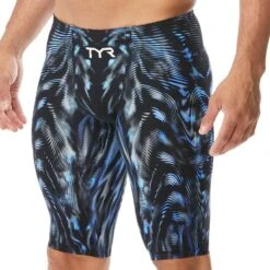 TYR Venzo Genesis Low Waist Jammer Badehose Schwarz/blau